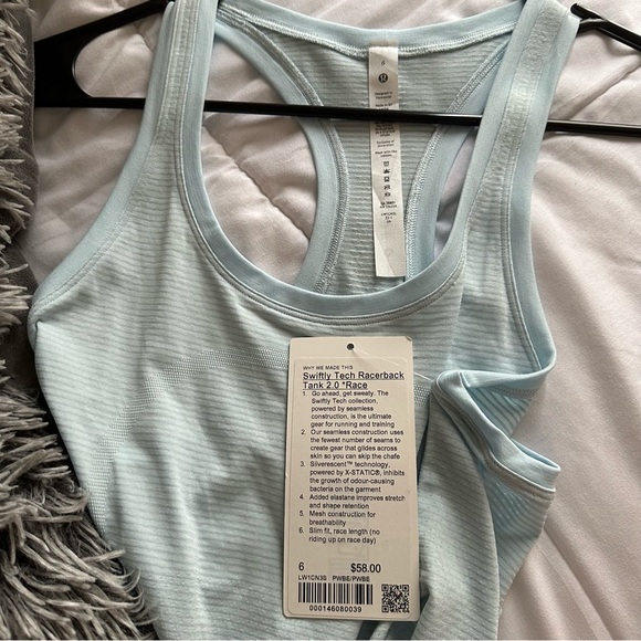 NWT Lululemon swiftly tech racerback tank 2.0! - Picture 3 of 4